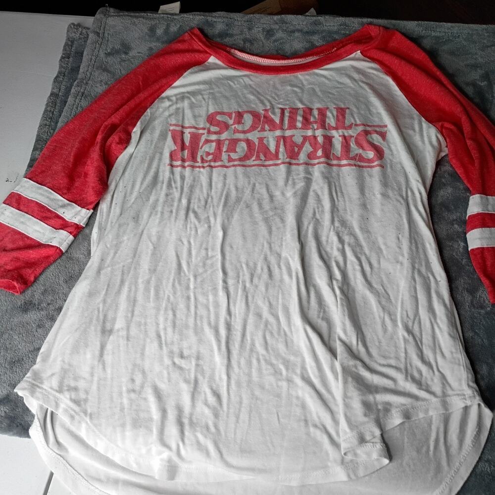 stranger things shirt Large Long Sleeve